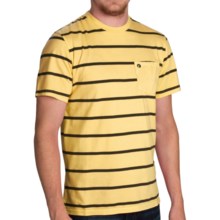 62%OFF メンズスポーツウェアシャツ バーバー洗濯ストライプTシャツ - ショートスリーブ（男性用） Barbour Laundered Stripe T-Shirt - Short Sleeve (For Men)画像